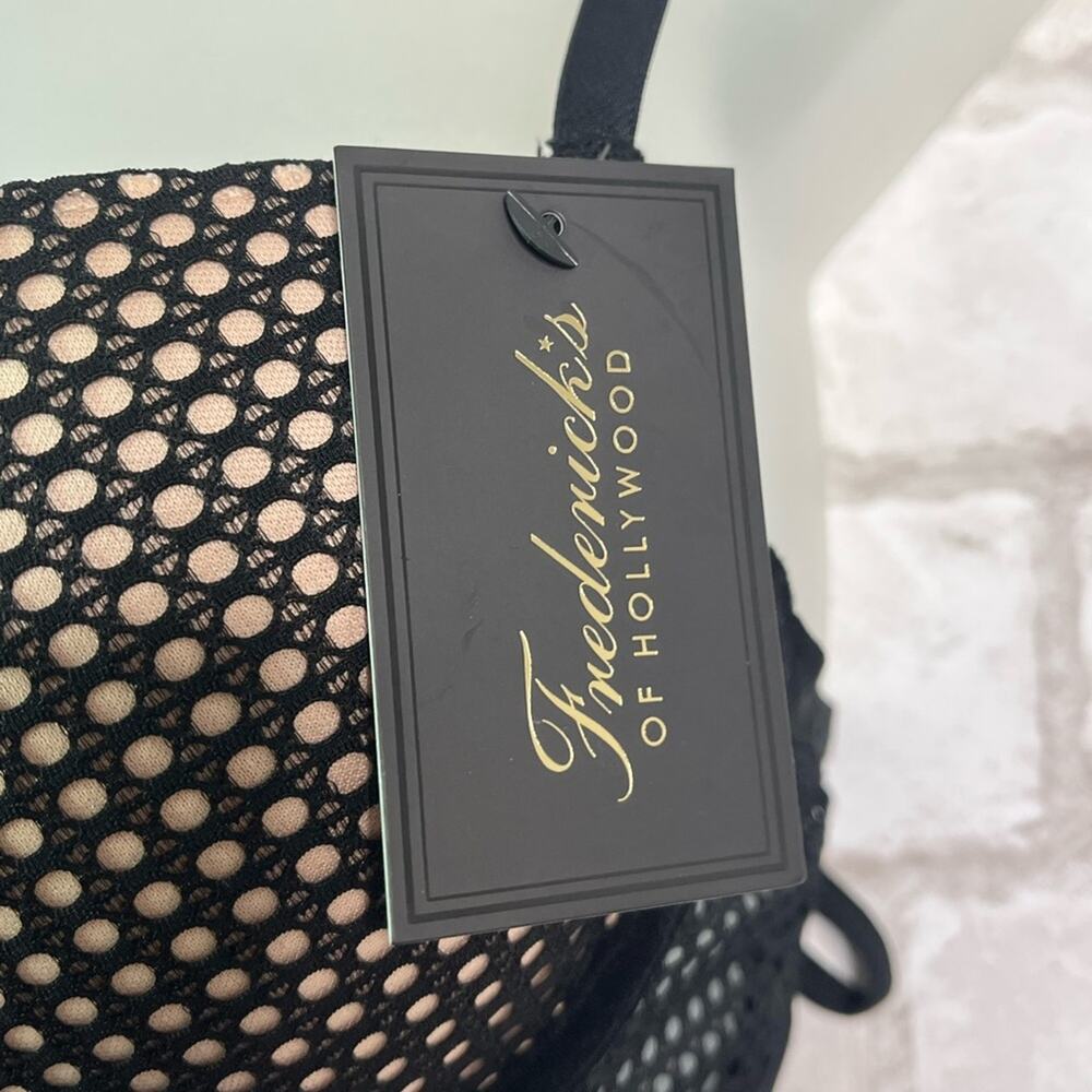 NWT Frederick’s of Hollywood Evetta Black Corset Lingerie - Picture 7 of 12
